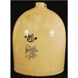 5 Gallon WestenPottery  Jug