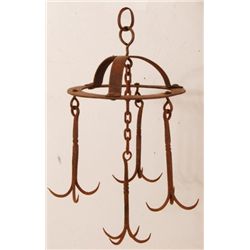 18th Century Handforged Gamebird Firplace Cooker