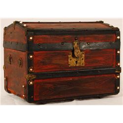 Antique Doll Trunk