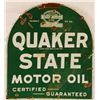 Image 7 : Quaker State Motor Oil Porcelain Sign