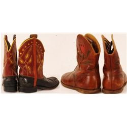 Two Pair Baby Cowboy Boots