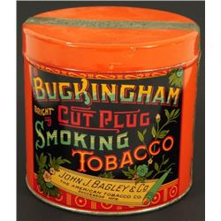 Buckingham Tobacco Tin With Tobacco