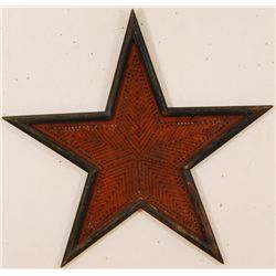 Antique Punched Tin Star