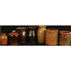 Collection of pottery