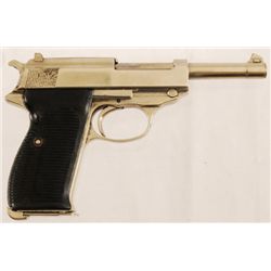 Walther P.38 9MM WWII Nickel Pistol
