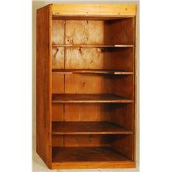 Primitive Country Store Display Shelf