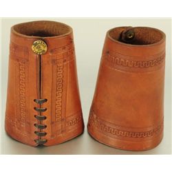 H. H. Heiser Denver Marked Cowboy Cuffs
