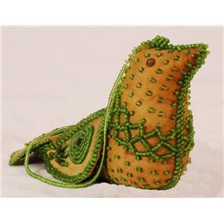 Indian Beaded Bird Whimsy Dated 1907
