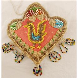 Indian Beaded Heart Whimsy