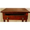 Image 7 : Single Drawer Table With Glass Knobs