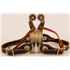 Image 1 : Crocket Renalde Single Mounted Overlayed Spurs