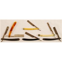 Collection Of 6 Straight Razors