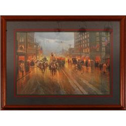 G. Harvey Early Downtown Houston LE Print