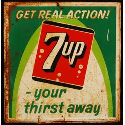7UP Tin Sign