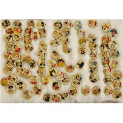 Comics Cereal Premium Buttons Collection, Popeye