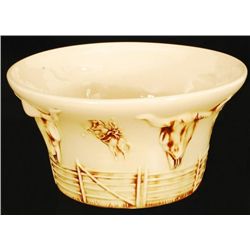 Western Motif Chip Bowl