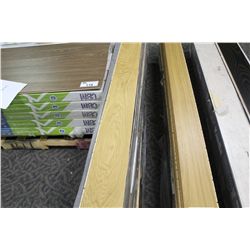 SMALL LOT OF KARELIA HARDWOOD FLOATING FLOOR