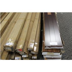 LOT OF 6 BOXES OF SOLID HARDWOOD FLOORING