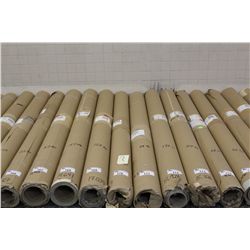 ROLL OF COMMERCIAL GRADE VINYL FLOORING, APPROX. 124 SQ. FT.