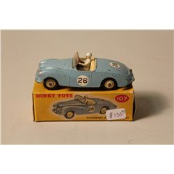 DINKY NO. 107 SUNBEAM ALPINE SPORTS WITH ORIGINAL PACKAGING