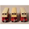 Image 2 : LOT OF 3- DINKY NO. 290 LONDON TRANSPORT DOUBLE DECKER BUSES