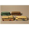 Image 3 : LOT OF 4 DINKY BUSES- OBSERVATION, LUXURY AND MORE