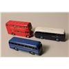 Image 3 : LOT OF 3 DINKY BUSES- NO. 289 ROUTEMASTER, NO. 283 AND DUPLE ROADMASTER