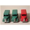 Image 2 : LOT OF 3 DINKY TROJAN VANS- NO. 452 "CHIVERS JELLY" (X2) NO. 455 "BROOKE BOND TEA"