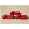 Image 3 : LOT OF 3 DINKY TANKERS- NO. 442 PETROL TANKER "ESSO" (X2) AND NO. 440 STUDEBAKER "MOBILGAS"