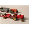 Image 2 : LOT OF 7 DINKY TRACTOR PIECES- MASSEY HARRIS TRACTOR, MANURE SPREADER, DINKY NO. 322 DISC HARROW,