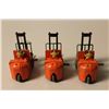 Image 4 : LOT OF 3 DINKY NO. 401 COVENTRY CLIMAX FORKLIFT TRUCKS