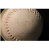 Image 3 : MARILYN MONROE AND JOE DIMAGGIO SIGNED SOFTBALL, CUSTOM FRAMED WITH 3 BLACK AND WHITE PHOTOGRAPHS