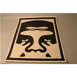 LOT OF 3 "OBEY GIANT" SHEPHERD FAIREY, SIGNED PRINTS- FAMOUS FOR HIS DESIGN OF PRESIDENT