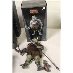 STAR WARS, "GAMORREAN GUARD" SIDESHOW COLLECTIBLES 1/6 SCALE IN ORIGINAL PACKAGING