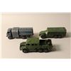 Image 3 : LOT OF 3 DINKY ARMY VEHICLES INCL. NO. 642 PRESSURE REFUELLER, NO. 677 ARMOURED COMMAND VEHICLE AND