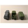 Image 4 : LOT OF 3 DINKY ARMY VEHICLES INCL. NO. 642 PRESSURE REFUELLER, NO. 677 ARMOURED COMMAND VEHICLE AND