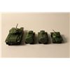 Image 3 : LOT OF 4 DINKY ARMY TANKS INCL. NO. 651 CENTURION TANK, NO. 676 ARMOURED PERSONNEL CARRIER NO. 670