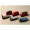 Image 2 : LOT OF 6 DINKY VEHICLES INCL. NO. 260 ROYAL MAIL VAN, TROJAN "ESSO", NO. 250 FIRE LADDER TRUCK AND