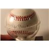 Image 3 : MICKEY MANTLE SIGNED BASEBALL WITH COA FROM THE SCORE BOARD INC.