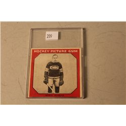 1933-34 CANADIAN GUM CARD HOWIE MORENZ *GIVEAWAY COUPON CUT OFF