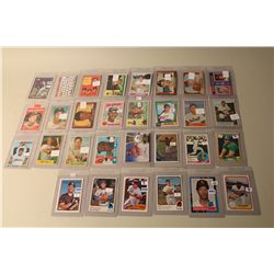 LOT OF 30-1950'S TO NEW BASEBALL INCL. AUTOGRAPHED CARDS, ROOKIES AND MORE!