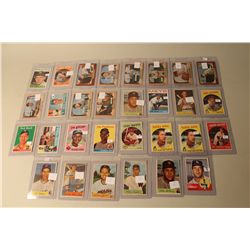 LOT OF 30-1950'S TO NEW BASEBALL CARDS