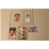 Image 1 : MIXED SPORTS LOT INCL. 1960 TOPPS #160 MANTLE RIVAL ALL STARS, BABE RUTH POSTCARD, 1964 TOPPS