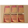 Image 2 : LOT OF 6 NHL ROOKIE CARDS INCL. 1982-83 OPC #380 DALE HAWERCHUK (X3) AND 1984 OPC #327 CAM NEELY