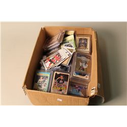 BOX LOT OF MISC TRADING CARDS, MOSTLY HOCKEY, SOME GRADED, ROOKIES AND MORE! A CHOICE BOX