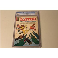 LINUS THE LIONHEARTED #1 (1965) GOLD KEY, ONLY ISSUE. CGC GRADED 8.5