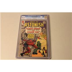 TALES TO ASTONISH #51 (1964) 2ND APP. OF THE HUMAN TOP, CGC GRADED 8.0