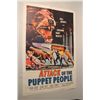 Image 1 : ATTACK OF THE PUPPET PEOPLE ONE SHEET MOVIE POSTER 50'S SCI-FI