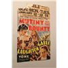 Image 1 : MUTINY ON THE BOUNTY WINDOW CARD POOR CONDITION 1935