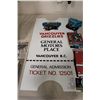 Image 2 : VANCOUVER GRIZZLIES FRANCHISE TICKET, ONE OF A KIND COLLECTABLE. THIS TICKET, MARKED AS 12,501
